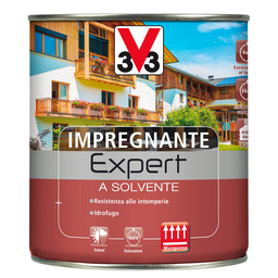 [V113323] Impregnante Expert Solvente 2,5 Noce Antico per Proteggere i Supporti in Legno Esterno