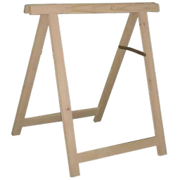 [KIMCAV.75] Cavalletto in Legno di Abete 75x75 cm