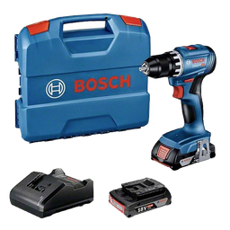 [2006951] Trapano Avvitatore Bosch Professional 18V/2.0Ah Li-Ion, Movimento Torcente Max 21Nm, 45Nm, Diametro Vite 8mm
