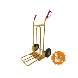 [2011285] Carrello portapacchi con pedana ribaltabile 116x43x50cm