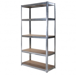 [1939971] Scaffale Zincato 5 Ripiani 90x40x180 cm