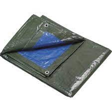 [20042608] Telo Occhiellato Gr. 100 5x8 - Robusto ed Impermeabile per Coperture, Stoccaggio ed Edilizia