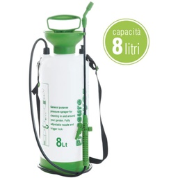 [1939945] Pompa Irroratrice a Pressione da 8 lt per Giardinaggio con Irroratore per le Piante 18x56x18 cm