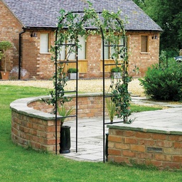 [041361] Arco Decorativo per Giardino - 140x38 cm - H. 240 cm