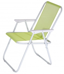 [1939976] Sedia Pieghevole Lanzarote Verde Lime 52x44x75 cm