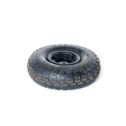 [20042604] Ruota di Ricambio Pneumatica per Carrello Ribaltabile 80/4 4 cm Cerchio in Plastica