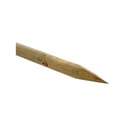 [1939930] Palo Rotondo Con Punta In Legno 200x8cm