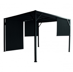 [20105080] Gazebo cubo nero 300x300 cm
