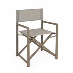 [1916075] Sedia regista pieghevole Taylor Rock Stone Bizzotto 25x88x50 cm