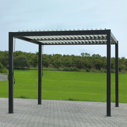 [1998421] Pergola in alluminio Tennessee manuale 3x4x2.3