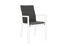 [2017298] Cuscino Sedia Konnor Grigio Scuro - 91x41x1 cm