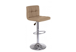 [2000687] Sgabello Bar Regolabile Memphis Tortora - Dimensioni: 40a x 40b x 87/108h cm