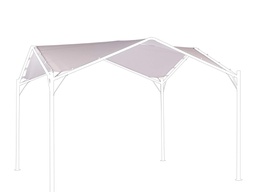 [1994477] Telo di ricambio per gazebo dome 3,5x3,5 metri colore grigi