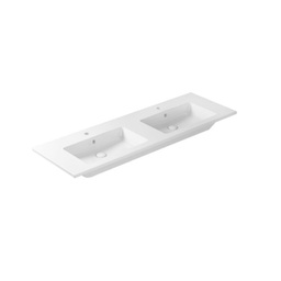 [FZ26778] LAVABO COSTANZA BIANCO  DOPPIO DA 120