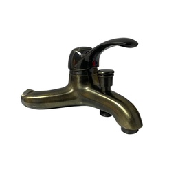 [FZ76148] Miscelatore ottone antico Bologna vasca H12.1xL18xP19.2