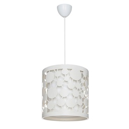 [FZ101446] Lampada da soffitto Summer ASZ1178 con intagli colore bianco H76xL23.5
