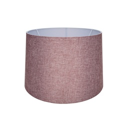 [FZ101491] Paralume Deco MDL3012 in tessuto rosa H24.5xL38