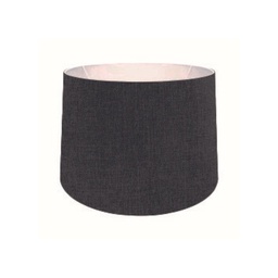 [FZ101490] Paralume Deco MDL3566 in tessuto nero H24.5xL38
