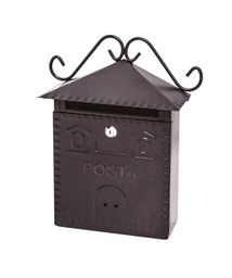 [20183729] Cassetta postale 30x10x36h in ferro antracite