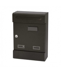 [20183732] Cassetta postale antracite 25x8x37h cm