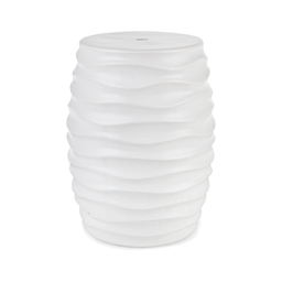 [1943532] Sgabello Sfinge wave bianco 33x33x46 cm