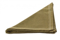 [B0467021] 4x Set di salviette scozia verde 40x40
