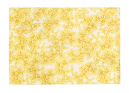 [B0467278] 4x Tovaglietta gialla 48x33 in tessuto