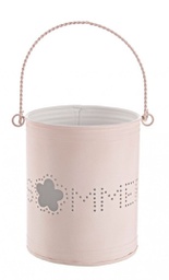 [B0184979] 4x Candela Finesse rosa D.12x14h in metallo