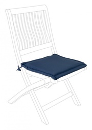 [B0806363] 4x Cuscino blu seduta 42a x 42b x 3h