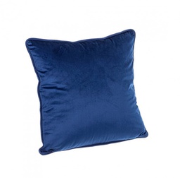 [B0463529] 4x Cuscino artigianale blu 40x40 in tessuto