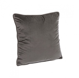 [B0463533] 4x Cuscino grigio scuro 40x40 in tessuto