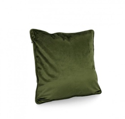 [B0463725] 4x Cuscino verde oliva 40x40 in tessuto