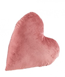 [B0463475] 4x Cuscino cuore rosa 42x41x15