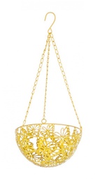 [B0133112] 4x Vaso pensile farfalla giallo 20x20x46