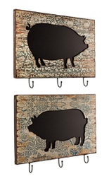 [B0244015] 4x Cornice in legno 59x6x44,5