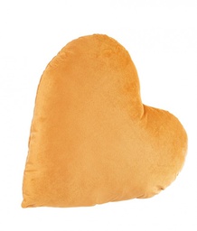 [B0463474] 4x Cuscino cuore ocre 42x41x15 cm
