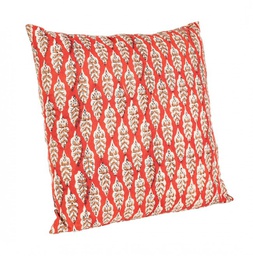 [B0463895] 4x Cuscino rosso 45x45 in tessuto
