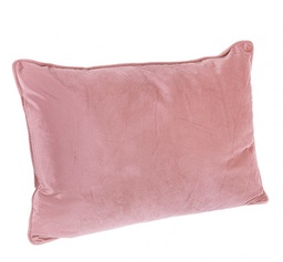 [B0463526] 4x Cuscino rettangolare rosa 40x60 in tessuto