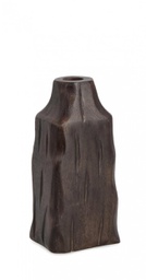 [B0187064] 4x Bottiglia decorativa in legno 9,5x7x20,5h
