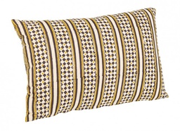 [B0463864] 4x Cuscino nero rombo 40x60 cm