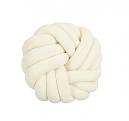 [B0464961] 4x Cuscino avorio D.38x10 h in tessuto