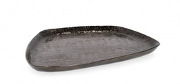 [B0184265] 2x Vassoio decorativo antracite 30x28x2,5h
