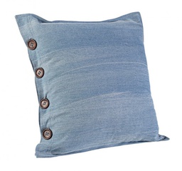 [B0463307] 4x Cuscino denim 45x45 cm