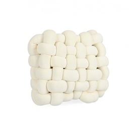 [B0464955] 4x Cuscino avorio 30x30x10h in tessuto