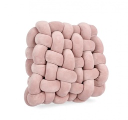 [B0464956] 4x Cuscino rosa 30x30x10h in tessuto