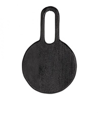 [B0120522] Tagliere nero in legno 25x40x1.75