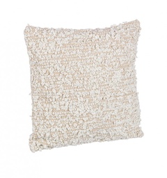[B0463852] 2x Cuscino beige 45x45 in tessuto