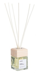 [B0164253] 4x Diffusore fragranza bamboo e rosmarino 5,66x5,66x7,78h