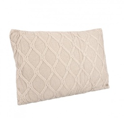 [B0463775] 4x Cuscino beige 40x60 in tessuto