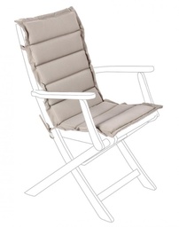 [B0806293] 2x Cuscino trapuntato beige 45x94x3 cm